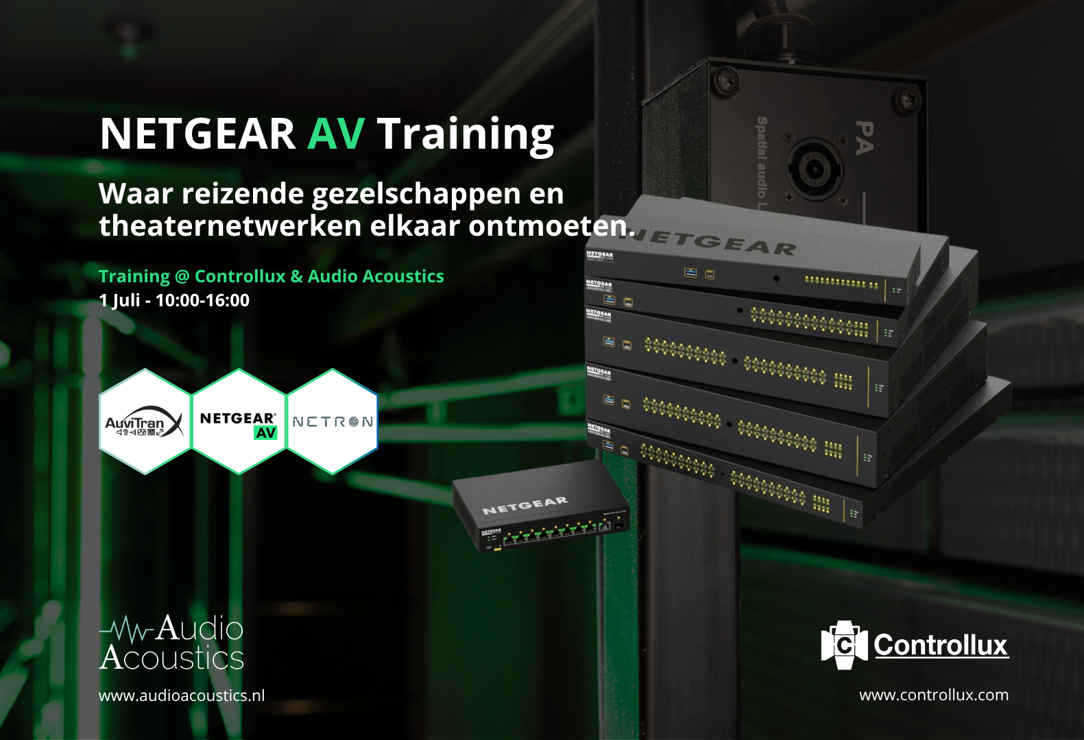 Netgear AV training (1 juli)